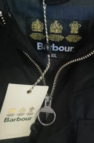Chaqueta Barbour Keadby XXL Negra