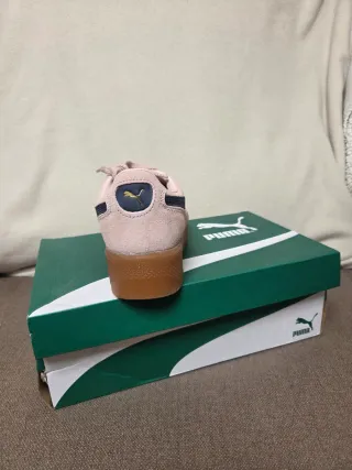 Zapatillas Puma Palermo Elevata Rosa Claro Nuevas