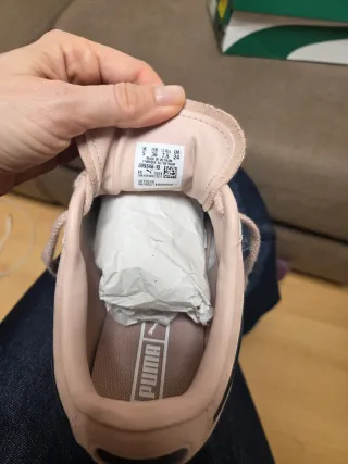 Zapatillas Puma Palermo Elevata Rosa Claro Nuevas