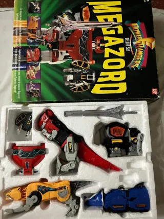 Megazord Power Rangers Deluxe Set