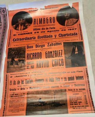 Reproducción carteles corridas de toros