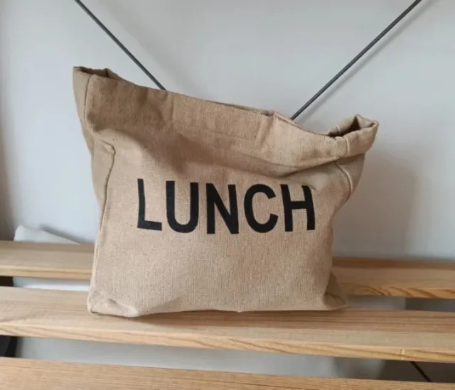 Bolsa de tela para el desayuno