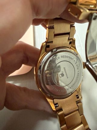 Reloj Aristocrazy Acero Dorado Negro