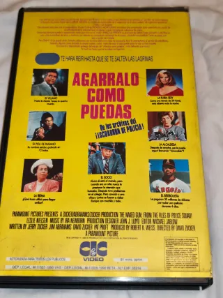 VHS Agárralo como puedas