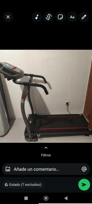 Cinta de correr eléctrica FITPRO