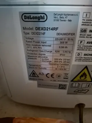 Asciugatrice DeLonghi Ariadry Multi