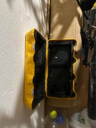 Herramientas profesionales y material de obra