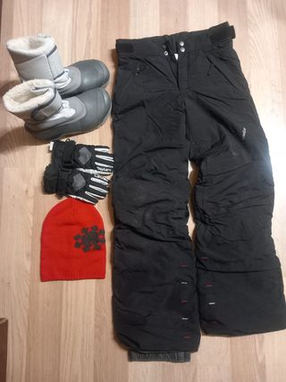 Conjunto Ropa Nieve 10 Años