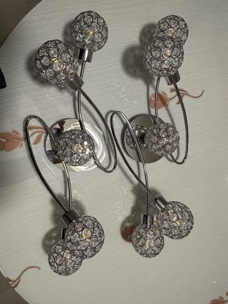 2 Lámparas de techo