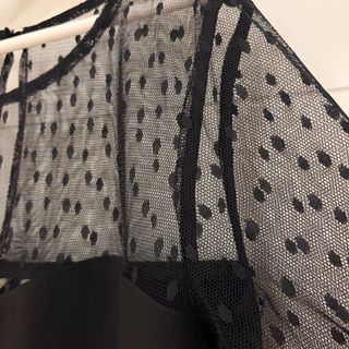 Vestido Jack Wills talla 8 UK (S) – negro con tul