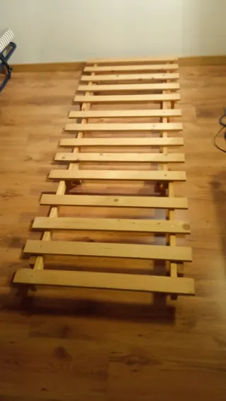 Sillón cama plegable y extensible beige