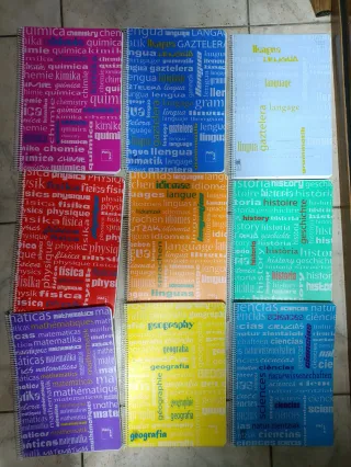 Libretas asignaturas a 2,50 euros unidad