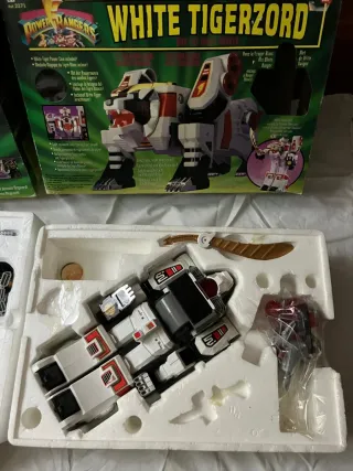 White Tigerzord Power Rangers