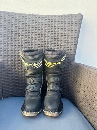 Botas Moto Trial Talla 10-12 Años