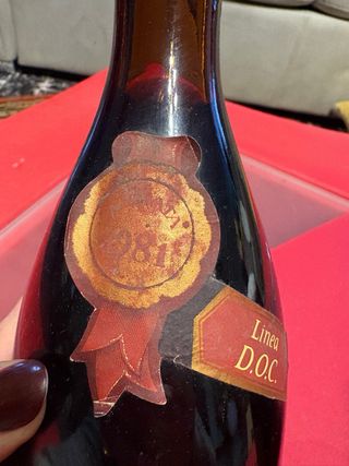 2 Bottiglie Vuote Barbera D'Asti e Barbera 1967