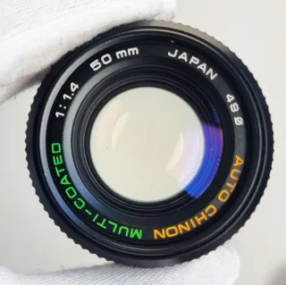 PENTAX K mount Objetivo manual 50mm F1.4 Chinon