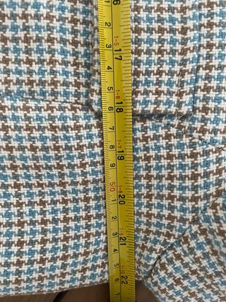 Chaqueta Zara cuadros hombreras Talla XL