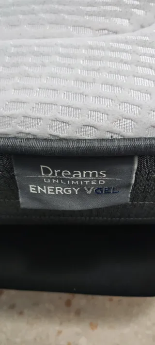 Colchón + Base Tapizada + Almohada