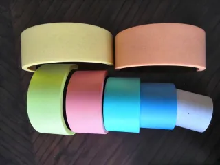 Arco iris Bio Regenboog 7 piezas