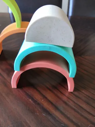 Arco iris Bio Regenboog 7 piezas