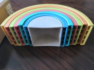 Arco iris Bio Regenboog 7 piezas