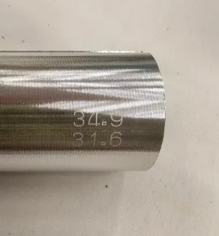 Adaptador tija bicicleta 34.9 a 31.6