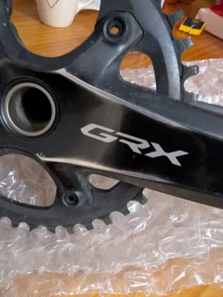 Kit GRX bielas 1x + tija pija + maneta + freno