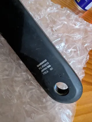 Kit GRX bielas 1x + tija pija + maneta + freno