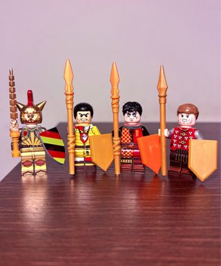 Warriors figure  compatibili con lego