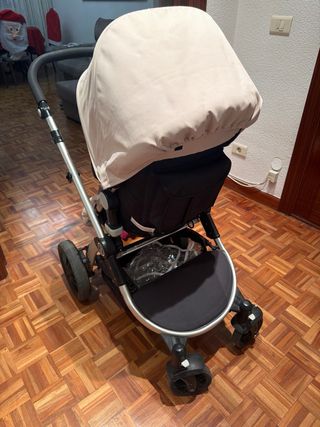 Carrito bebé beige buen estado