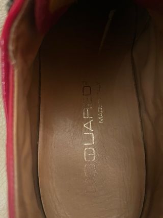 Zapatillas Dsquared2 Rojas Talla 44.5