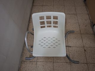 Cama articulada geriatría metal y madera