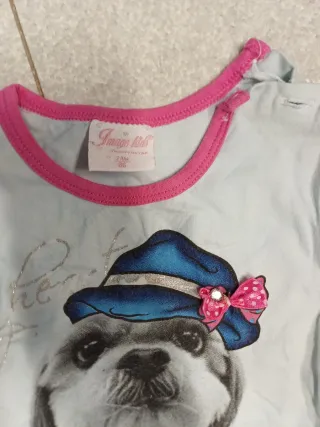 Set 4 maglie bambina 24-30 mesi
