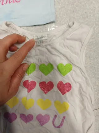 Set 4 maglie bambina 24-30 mesi