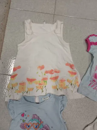 Set 4 maglie bambina 24-30 mesi