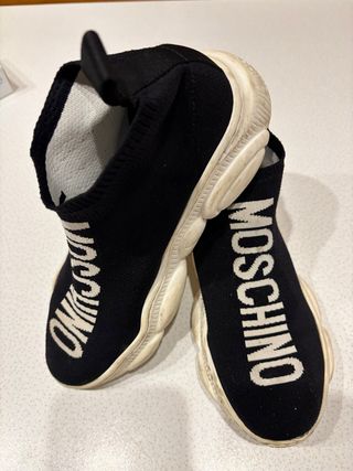 Sneakers Moschino Teddy Bear nere misura 34