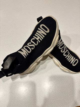 Sneakers Moschino Teddy Bear nere misura 34