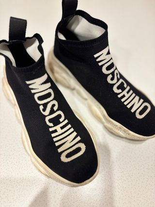 Sneakers Moschino Teddy Bear nere misura 34