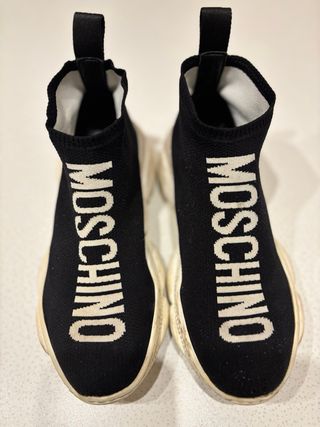 Sneakers Moschino Teddy Bear nere misura 34