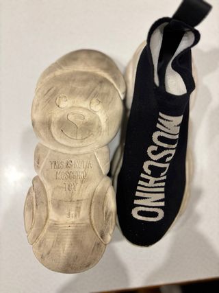 Sneakers Moschino Teddy Bear nere misura 34