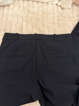 Pantalón Mango Negro Talla 36 Nuevo