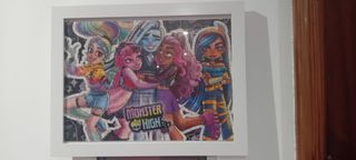 Cuadro Puzzle Monster High