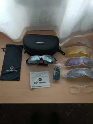 Pack Ciclismo T-42. Gafas y  Casco Spiuk .