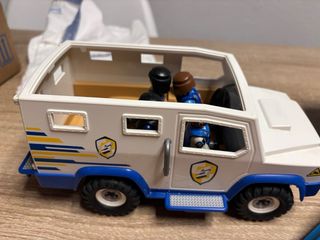 Playmobil 2 coches y lancha