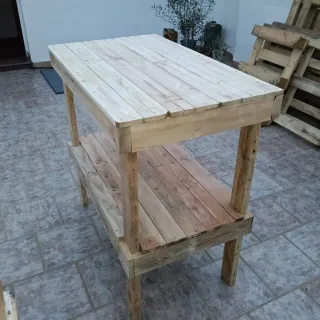 Bancada de madera para carpintería/bricolaje.