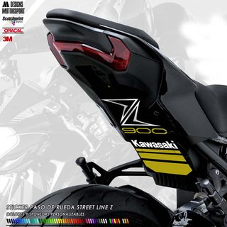 Adesivi soto codone Kawasaki Z900 Z900E 2025-2026