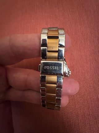Reloj Fossil Mujer Dorado y Plateado