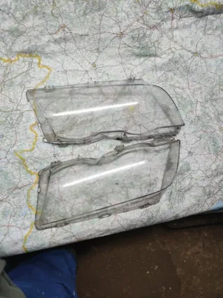 Cristales Faros BMW 320d E46 (2 unidades)