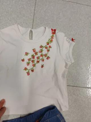 Completo bambina 9-12 mesi