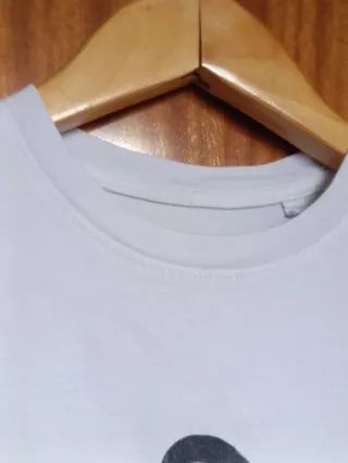 Camiseta Pull&Bear Blanca Grafiti Espalda XS STWD